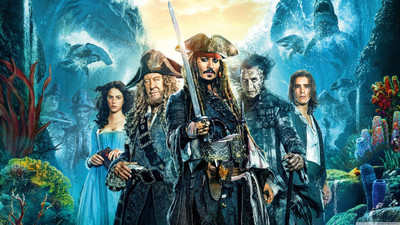 

pirates of the caribbean 5 dead men tell no tales wallpape on fine art paper 13x19 Paper Print(19 inch X 13 inch, Rolled)
