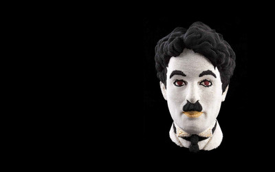 

charlie chaplin comedian artistic poster on LARGE PRINT 36X24 INCHES Photographic Paper(36 inch X 24 inch, Rolled)
