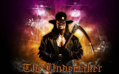 

WWE The Undertaker poster on LARGE PRINT 36X24 INCHES Photographic Paper(36 inch X 36 inch, Rolled)