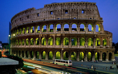 

Colosseum Wonders in Rome Wallpaper poster on LARGE PRINT 36X24 INCHES Photographic Paper(24 inch X 36 inch, Rolled)