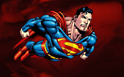 

Comics Superman Fine Art Paper on LARGE PRINT 36X24 INCHES Photographic Paper(24 inch X 36 inch, Rolled)