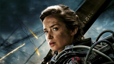 

edge of tomorrow emily blunt rita vrataski poster on LARGE PRINT 36X24 INCHES Photographic Paper(24 inch X 36 inch, Rolled)