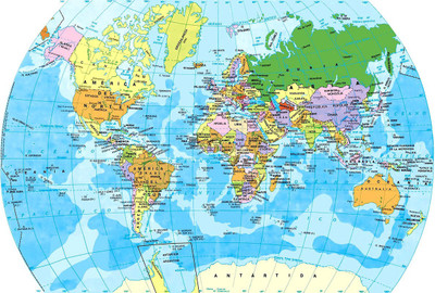 

map adelmundo map amundiglobo on fine art paper 13x19 Fine Art Print(19 inch X 13 inch, Rolled)