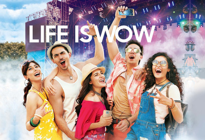 

Life is WOW enjoy life on LARGE PRINT 36X24 INCHES Photographic Paper(36 inch X 24 inch, Rolled)