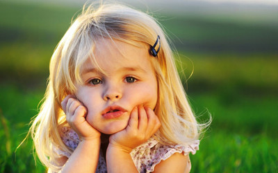 

Cute Girl On Field Photographic Paper on fine art paper 13x19 Fine Art Print(19 inch X 13 inch, Rolled)