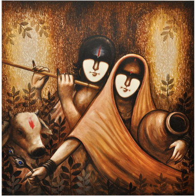 

radhey krishna ON LARGE PRINT 36X24 INCHES Photographic Paper(36 inch X 24 inch, Rolled)