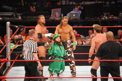 

Triple H and Shawn Michaels in WWE poster on fine art paper 13x19 Paper Print(19 inch X 13 inch, Rolled)