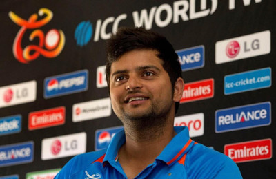 

suresh raina indian cricketer widescreen wallpaper poster on LARGE PRINT 36X24 INCHES Photographic Paper(36 inch X 24 inch, Rolled)