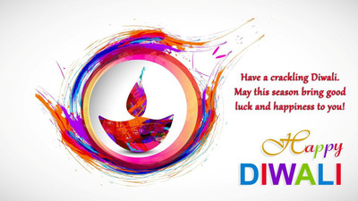 

Happy Diwali Colorful HD Wallpapers poster on fine art paper 13x19 Fine Art Print(19 inch X 13 inch, Rolled)