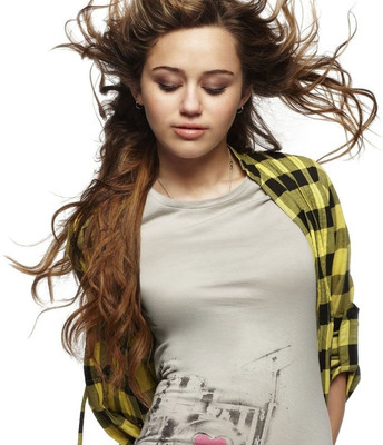 

Miley Cyrus wearing a shirt a beautiful photo on LARGE PRINT 36X24 INCHES Photographic Paper(36 inch X 24 inch, Rolled)