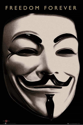 

Guy Fawkes mask on fine art paper 13x19 Fine Art Print(19 inch X 13 inch, Rolled)