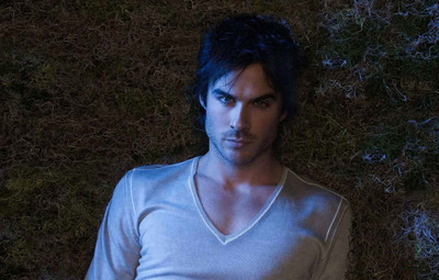 

TV Show The Vampire Diaries Ian Somerhalder on fine art paper 13x19 Fine Art Print(19 inch X 13 inch, Rolled)