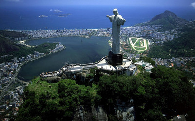 

Wornder of World Christ Redeemer in Brazil Wallpaper poster on LARGE PRINT 36X24 INCHES Photographic Paper(36 inch X 24 inch, Rolled)