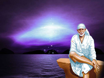 

Saibaba Wall Paper poster on fine art paper 13x19 Paper Print(19 inch X 13 inch, Rolled)