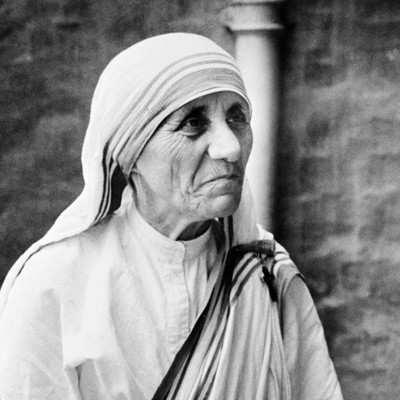 

Mother Teresa Beautiful poster2 on LARGE PRINT 36X24 INCHES Photographic Paper(36 inch X 24 inch, Rolled)