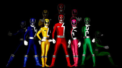

TV Show Power Rangers on fine art paper 13x19 Fine Art Print(19 inch X 13 inch, Rolled)