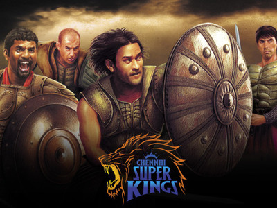 

IPL HD WALLPAPER CHENNAI SUPER KINGS on LARGE PRINT 36X24 INCHES Photographic Paper(36 inch X 24 inch, Rolled)