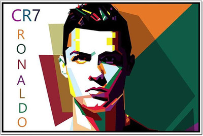 

Cristiano Ronaldo Poster on LARGE PRINT 36X24 INCHES Photographic Paper(24 inch X 36 inch, Rolled)