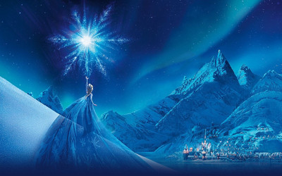 

Frozen Princess Anna Arendelle Elsa Snow Fine Art Paper Print Poster on LARGE PRINT 36X24 INCHES Photographic Paper(36 inch X 24 inch, Rolled)