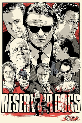 

Reservoir Dogs Poster Paper Print on LARGE PRINT 36X24 INCHES Photographic Paper(36 inch X 24 inch, Rolled)