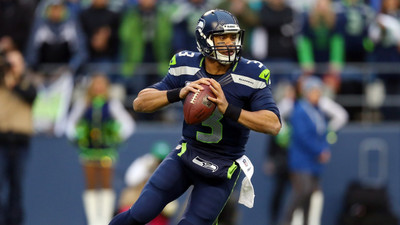 

russell wilson seattle seahawks defender on LARGE PRINT 36X24 INCHES Photographic Paper(36 inch X 24 inch, Rolled)