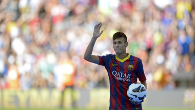 

neymar barcelona football sportsman on LARGE PRINT 36X24 INCHES Photographic Paper(36 inch X 24 inch, Rolled)