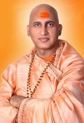 

Swami Avdheshanand Giriji Maharaj Wallpaper poster on LARGE PRINT 36X24 INCHES Photographic Paper(36 inch X 24 inch, Rolled)
