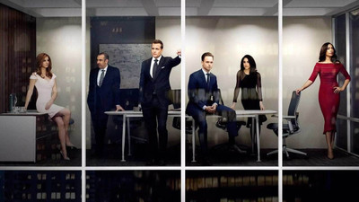 

Wall Poster TV Show Suits on LARGE PRINT 36X24 INCHES Photographic Paper(36 inch X 24 inch, Rolled)