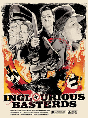 

Inglourious Basterds Poster on LARGE PRINT 36X24 INCHES Photographic Paper(36 inch X 24 inch, Rolled)