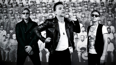 

delta machine david gahan martin gore depeche mode andrew fletcher on LARGE PRINT 36X24 INCHES Photographic Paper(36 inch X 24 inch, Rolled)