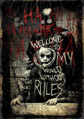 

welcome to my world of rules by elcrazy HD Wallpaper on Art Paper Fine Art Print(19 inch X 13 inch, Rolled)