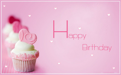 

Happy Birthday Pink Color Wallpapers on LARGE PRINT 36X24 INCHES Photographic Paper(36 inch X 24 inch, Rolled)