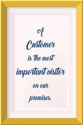 

QUOTE Important Customer poster on fine art paper 13x19 Fine Art Print(19 inch X 13 inch, Rolled)