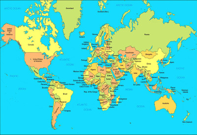 

world map wallpaper 5.png on quality paper 13x19 Paper Print(19 inch X 13 inch, Rolled)