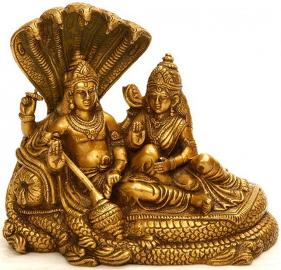 

vishnu ji Bhagwan poster on fine art paper 13x19 Fine Art Print(19 inch X 13 inch, Rolled)
