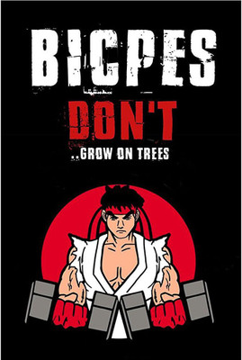 

Bicpies Don't Grow on Trees Wall Poster Quotes & Motivation HD Wallpaper on Art Paper Fine Art Print(19 inch X 13 inch, Rolled)