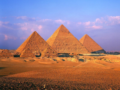 

Wonders of World Pyramid of Giza in Egypt Wallpaper poster on LARGE PRINT 36X24 INCHES Photographic Paper(36 inch X 24 inch, Rolled)