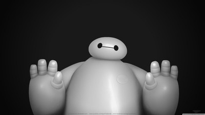 

big hero 6 baymax wallpaper on LARGE PRINT 36X24 INCHES Photographic Paper(24 inch X 36 inch, Rolled)