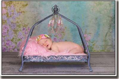 

Baby sleeping cutely in swing on LARGE PRINT 36X24 INCHES Photographic Paper(36 inch X 24 inch, Rolled)