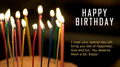 

Happy Birthday Greeting Wishes HD Wallpapers poster on LARGE PRINT 36X24 INCHES Photographic Paper(36 inch X 24 inch, Rolled)