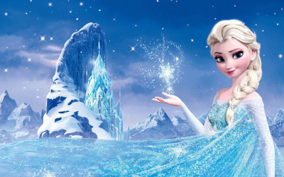 

elsa high definition wallpaper on LARGE PRINT 36X24 INCHES Photographic Paper(24 inch X 36 inch, Rolled)