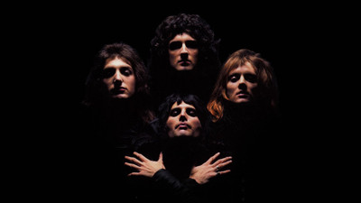 

queen group bohemian rhapsody celebrities on fine art paper 13x19 Paper Print(19 inch X 13 inch, Rolled)