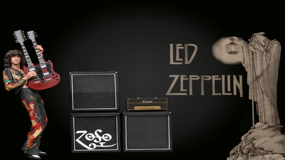 

Music Led Zeppelin Band (Music) United Kingdom Jimmy Page Rock on fine art paper 13x19 Fine Art Print(19 inch X 13 inch, Rolled)