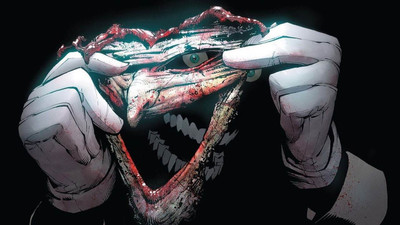 

Comics Batman Death Of The Family Batman Joker on LARGE PRINT 36X24 INCHES Photographic Paper(36 inch X 24 inch, Rolled)