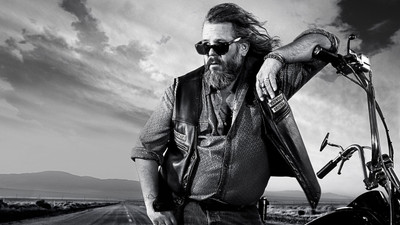 

sons of anarchy 2008 biker on fine art paper 13x19 Paper Print(19 inch X 13 inch, Rolled)