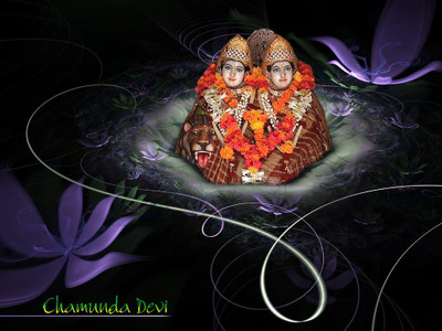 

Chamunda Devi 5 poster on fine art paper 13x19 Fine Art Print(19 inch X 13 inch, Rolled)