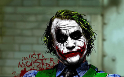 

The Dark Knight Batman Movies Artistic Joker on LARGE PRINT 36X24 INCHES Photographic Paper(24 inch X 36 inch, Rolled)