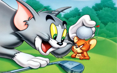 

Tom And Jerry Cartoon Characters Paper Print on LARGE PRINT 36X24 INCHES Photographic Paper(36 inch X 24 inch, Rolled)