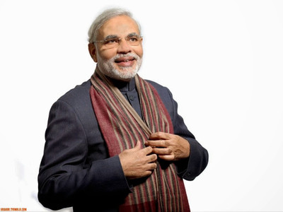 

Narendra Modi ON LARGE PRINT 36X24 INCHES Photographic Paper(24 inch X 36 inch, Rolled)