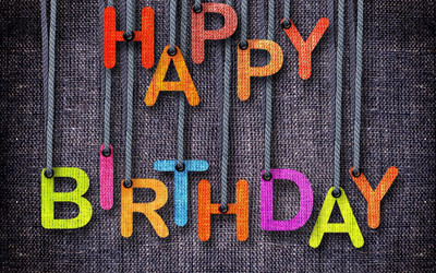 

happy bday poster on LARGE PRINT 36X24 INCHES Photographic Paper(36 inch X 24 inch, Rolled)
